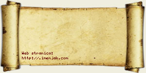 Zorana Jerković vizit kartica